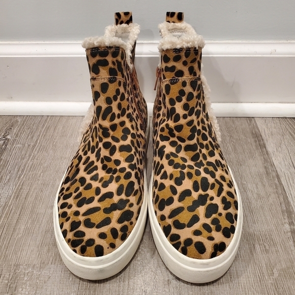 NEW Sole Society Teagan Cheetah Leopard Boots - Picture 3 of 8